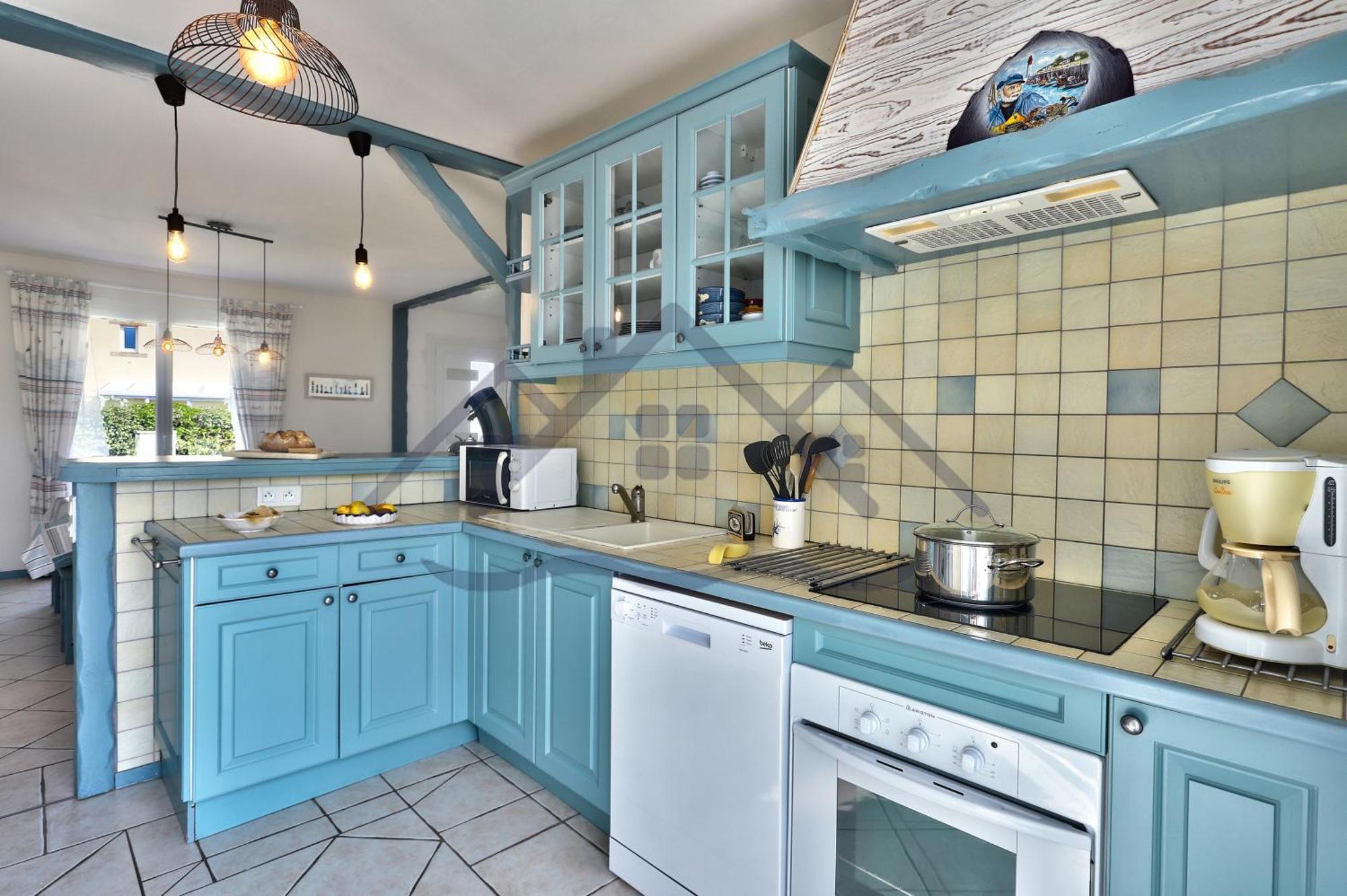 Localise - M3B - Souvenir Du Guil - Maison De Plain-Pied Avec Jardin Clos Au Guilvinec - Tout A Pied, Plages, Port, Centre, Commerces, Marche - Wif Inclus - Linge De Lit Inclus - Animaux Bienvenus エクステリア 写真