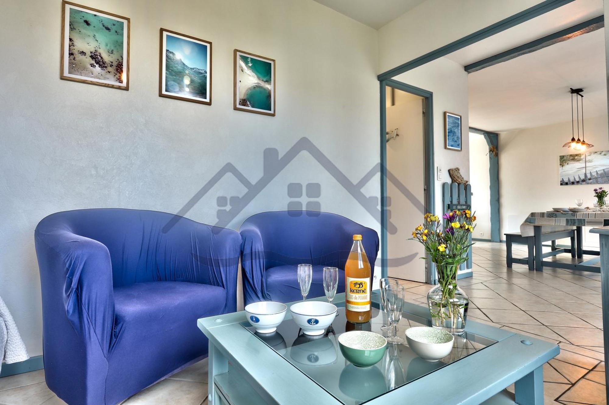 Localise - M3B - Souvenir Du Guil - Maison De Plain-Pied Avec Jardin Clos Au Guilvinec - Tout A Pied, Plages, Port, Centre, Commerces, Marche - Wif Inclus - Linge De Lit Inclus - Animaux Bienvenus エクステリア 写真