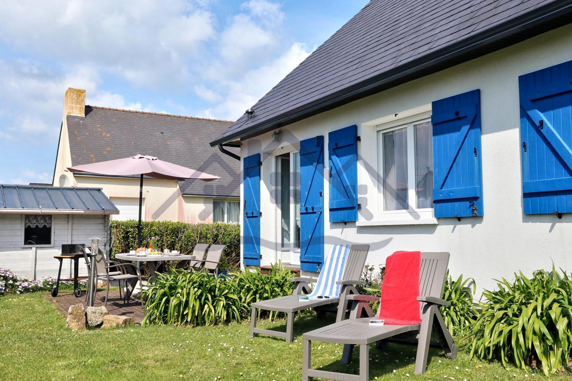 Localise - M3B - Souvenir Du Guil - Maison De Plain-Pied Avec Jardin Clos Au Guilvinec - Tout A Pied, Plages, Port, Centre, Commerces, Marche - Wif Inclus - Linge De Lit Inclus - Animaux Bienvenus エクステリア 写真
