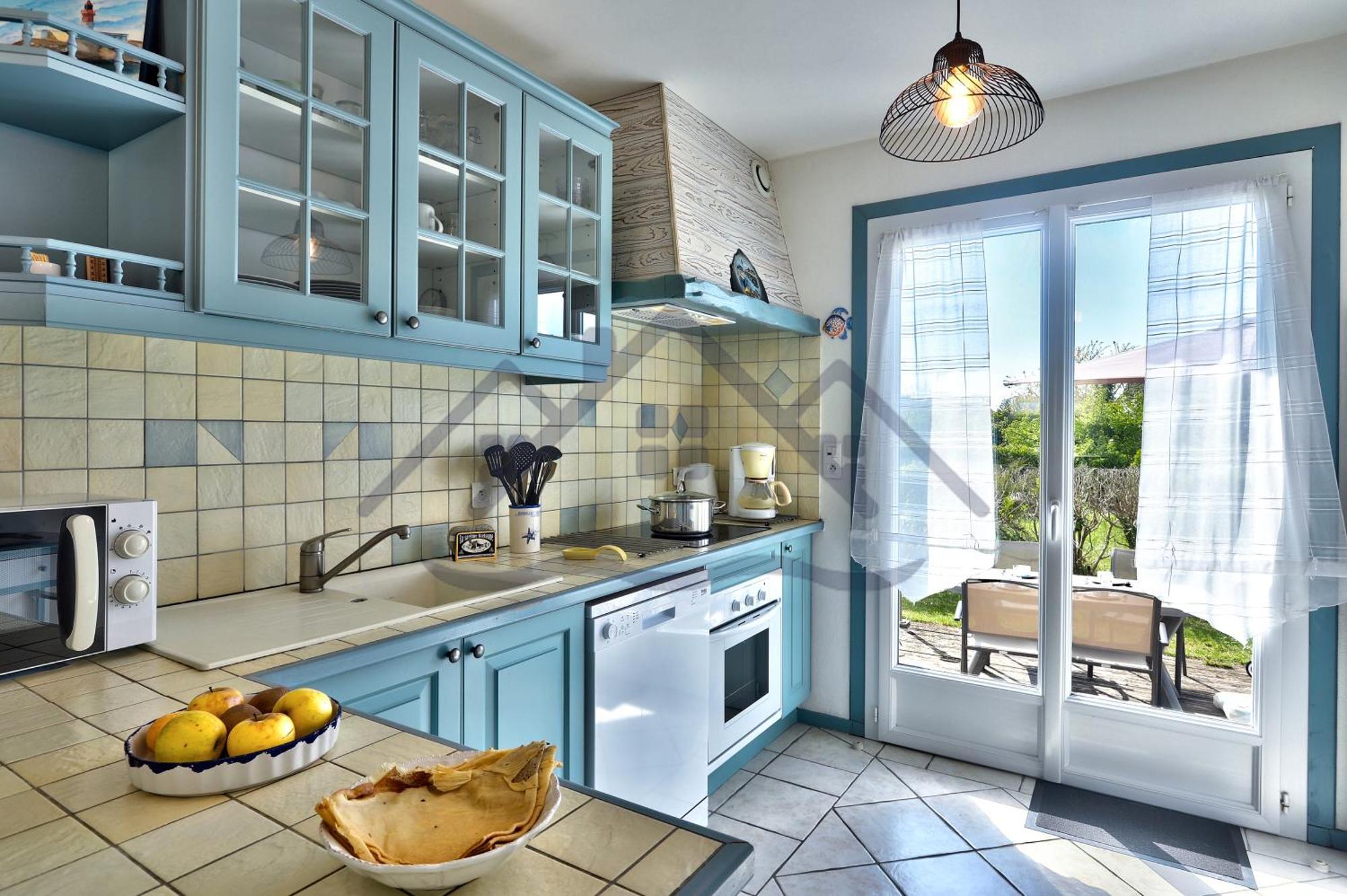Localise - M3B - Souvenir Du Guil - Maison De Plain-Pied Avec Jardin Clos Au Guilvinec - Tout A Pied, Plages, Port, Centre, Commerces, Marche - Wif Inclus - Linge De Lit Inclus - Animaux Bienvenus エクステリア 写真