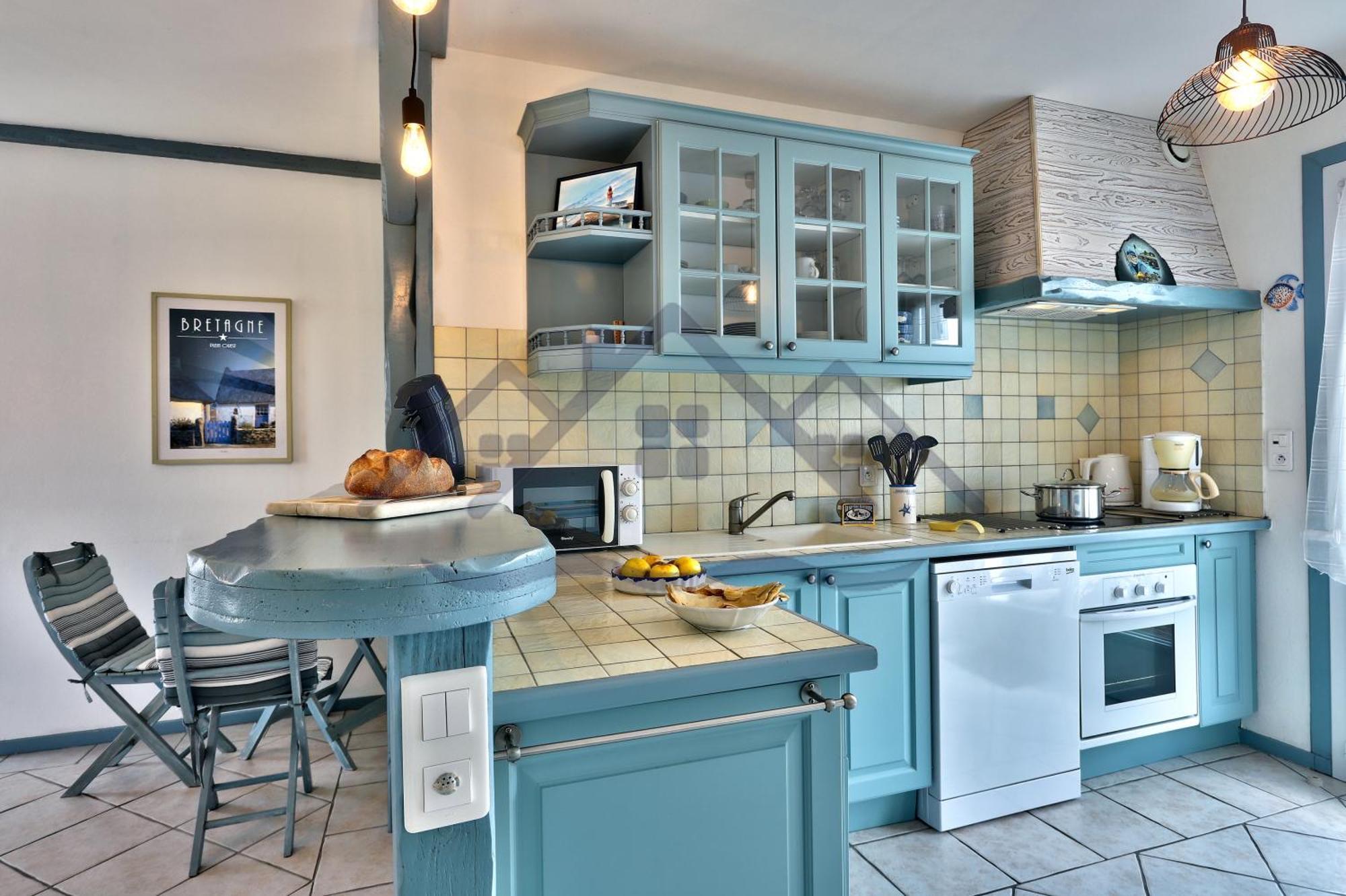 Localise - M3B - Souvenir Du Guil - Maison De Plain-Pied Avec Jardin Clos Au Guilvinec - Tout A Pied, Plages, Port, Centre, Commerces, Marche - Wif Inclus - Linge De Lit Inclus - Animaux Bienvenus エクステリア 写真