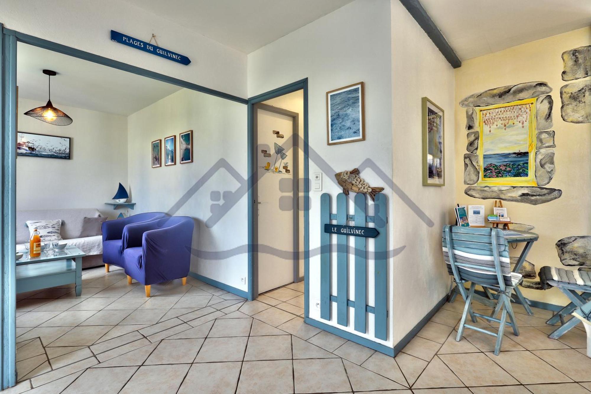 Localise - M3B - Souvenir Du Guil - Maison De Plain-Pied Avec Jardin Clos Au Guilvinec - Tout A Pied, Plages, Port, Centre, Commerces, Marche - Wif Inclus - Linge De Lit Inclus - Animaux Bienvenus エクステリア 写真