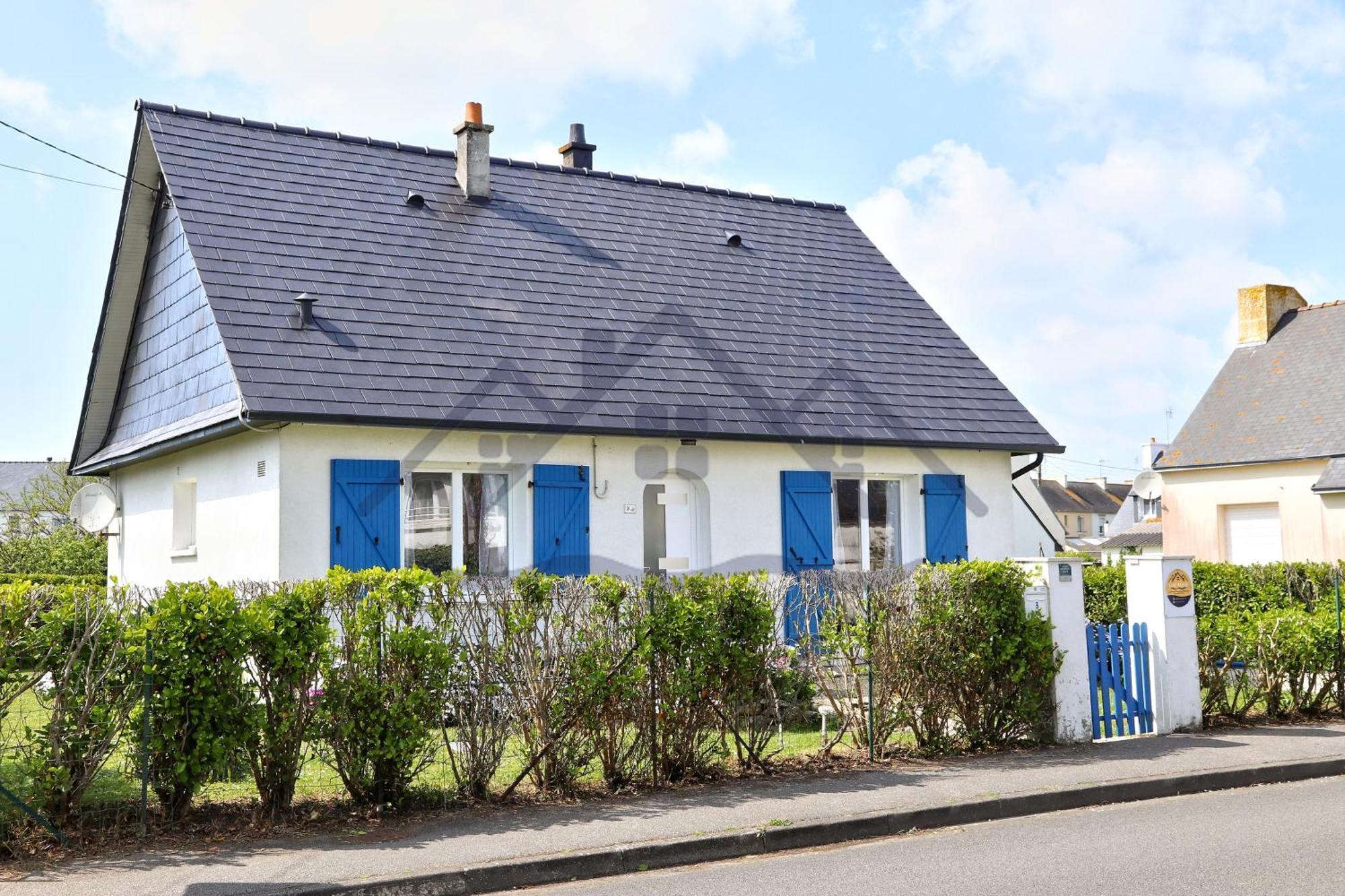 Localise - M3B - Souvenir Du Guil - Maison De Plain-Pied Avec Jardin Clos Au Guilvinec - Tout A Pied, Plages, Port, Centre, Commerces, Marche - Wif Inclus - Linge De Lit Inclus - Animaux Bienvenus エクステリア 写真