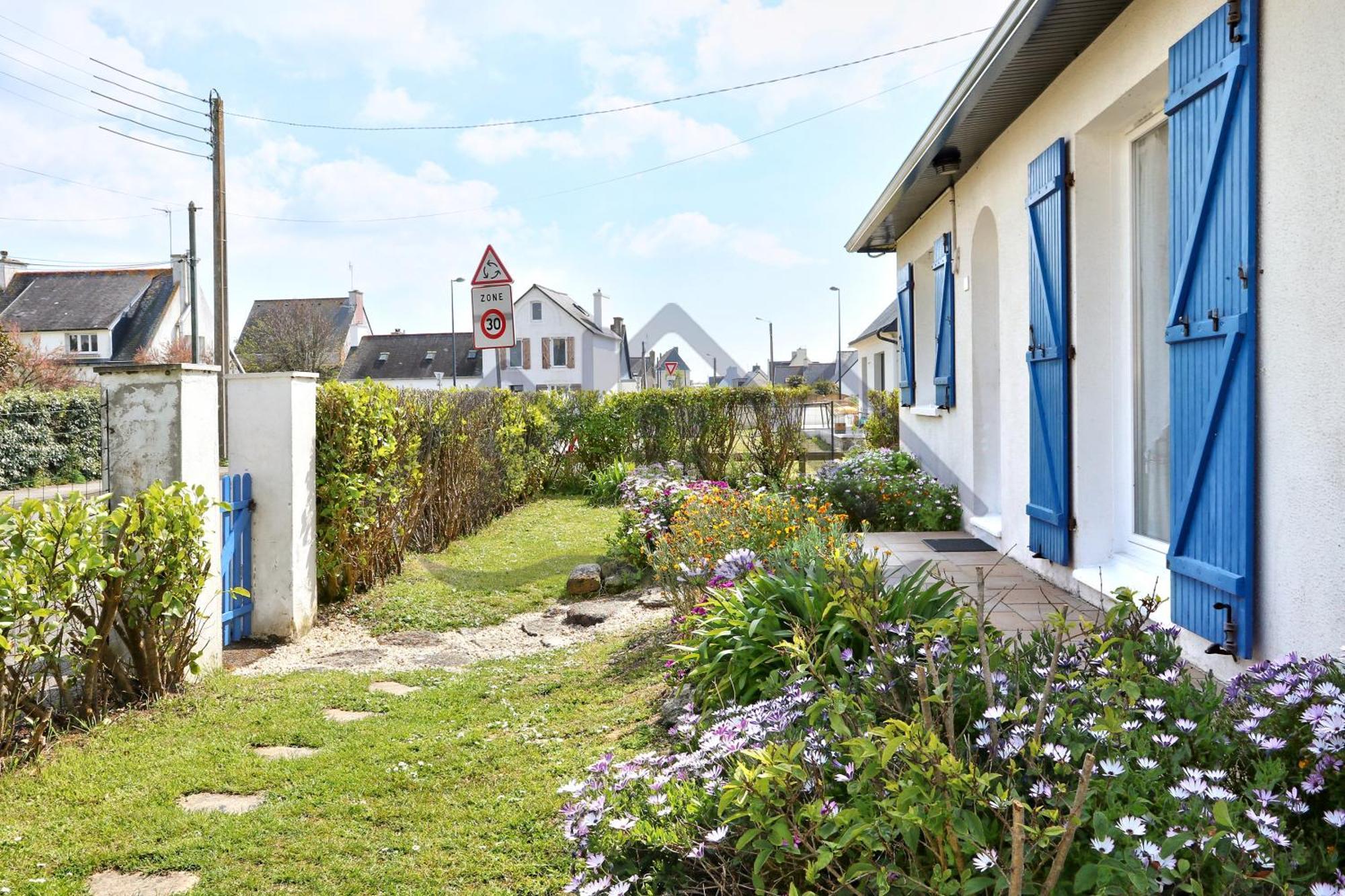 Localise - M3B - Souvenir Du Guil - Maison De Plain-Pied Avec Jardin Clos Au Guilvinec - Tout A Pied, Plages, Port, Centre, Commerces, Marche - Wif Inclus - Linge De Lit Inclus - Animaux Bienvenus エクステリア 写真